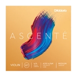 D'Addario Ascenté A String Medium 3/4 Violin