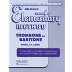 Rubank Elementary Trombone or Baritone Method