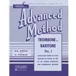 Rubank Advanced Trombone or Baritone Method Vol.1