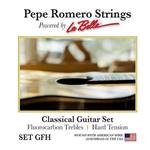 Romero GFH Classical Guitar Set, Fluorocarbon Trebles, Hard Tension