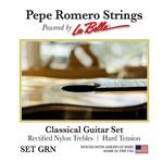 Romero Guitar Set Classical Rectified Nylon Trebles, Hard Tension
