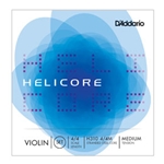 D'Addario Helicore D String Medium 1/2 Violin