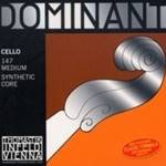 Dominant 4/4 Cello D String - Chrome/Perlon