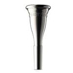 Laskey 775G French Horn Mouthpiece Euro Shank Silver