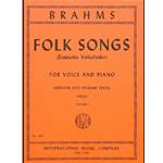 Brahms 42 Folk Songs Vol.1 High Voice
