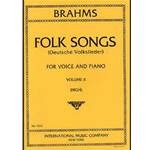 Brahms 42 Folk Songs Vol.2 High Voice