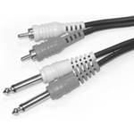 Link Audio 10’ – 2 x ¼” male to 2 x RCA male cable