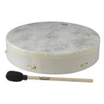 Remo 16" Buffalo Drum With Mallet- White