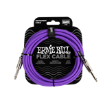 Ernie Ball 10' Flex Instrument Cable Straight/Straight - Purple