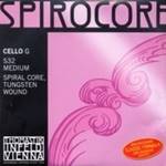Spirocore Cello G String Tungsten, Medium Tension