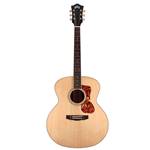 Guild F-250E Deluxe Maple Blonde Jumbo Acoustic/Electric Guitar