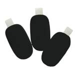 Mouthpiece Patches Black (3 Pack)