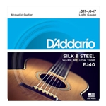 D'Addario EJ40 Guitar Strings Silk & Steel 11-47