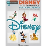 Disney For Tenor Saxophone - Easy Instrumental Play - Along