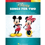 Disney Songs for Two Violins - Easy Instrumental Duets