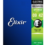 Elixir Electric Optiweb Strings 09/42