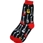 Women's Socks Guitars
