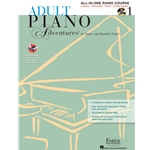 Adult Piano Adventures All-In-One Lesson Book 1 with CD, DVD