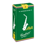 Vandoren Java Green Alto Sax Reeds #3.5