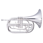 John Packer JP2052S Marching French Horn Silver