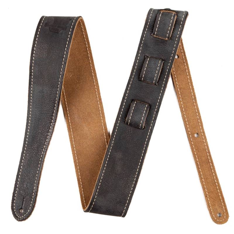 Fender Artisan Crafted Leather Guitar Strap, 2.5
