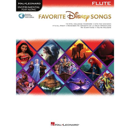 Favorite Disney Songs for Flute Play-Along