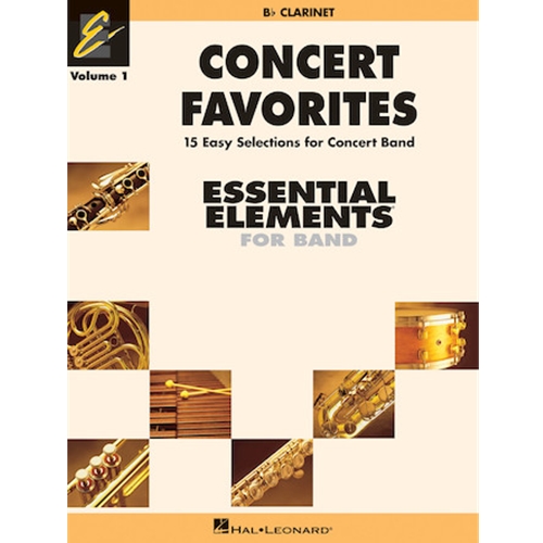 Concert Favorites Vol.1 Clarinet