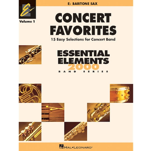 Concert Favorites Vol.1 Bari Sax