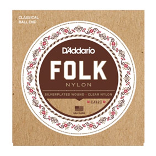D'Addario EJ32C Folk Nylon Guitar String Set