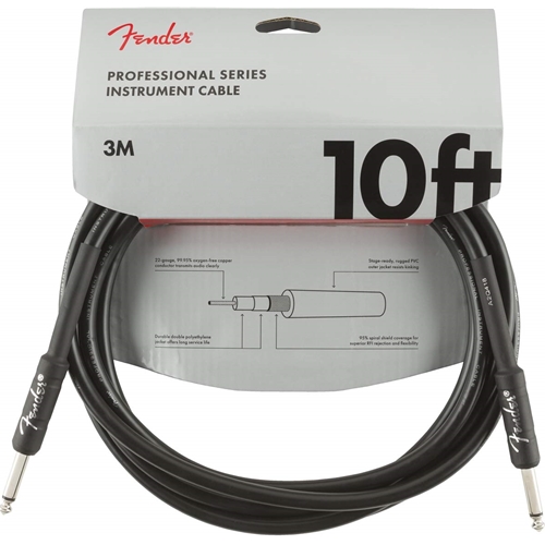 Fender Professional Series Instrument Cable 10'