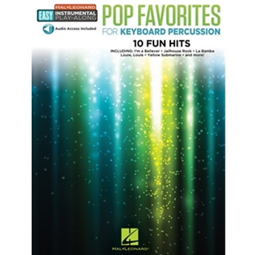Pop Favorites for Keyboard Percussion - Easy Instrumental Play-Along