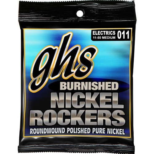 GHS Pure Burnished Nickel Round Wound 11-50