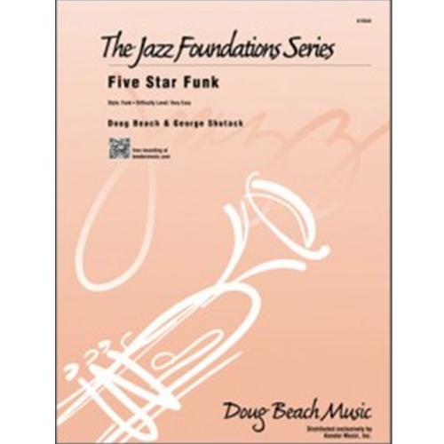 Five Star Funk for Jazz Ensemble by Beach & Shutack