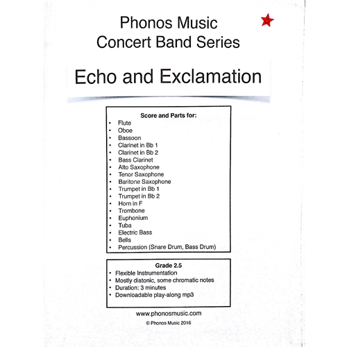 Echo and Exclamations by Jim Hopson