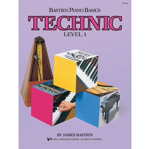 Bastien Piano Basics: Technic Level 1