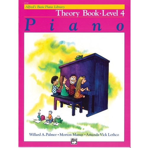 Alfred's Basic Piano Library: Theory Book 4