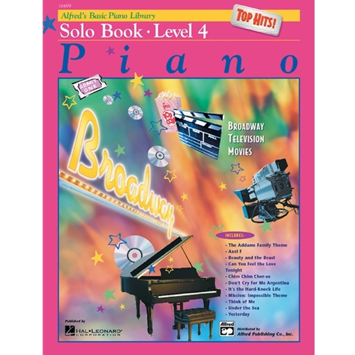 Alfred's Basic Piano Library: Top Hits! Solo Book 4