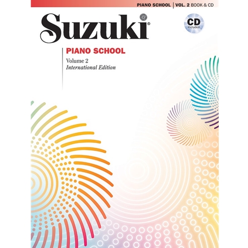 Suzuki Piano School Volume 2 (Book & CD)
